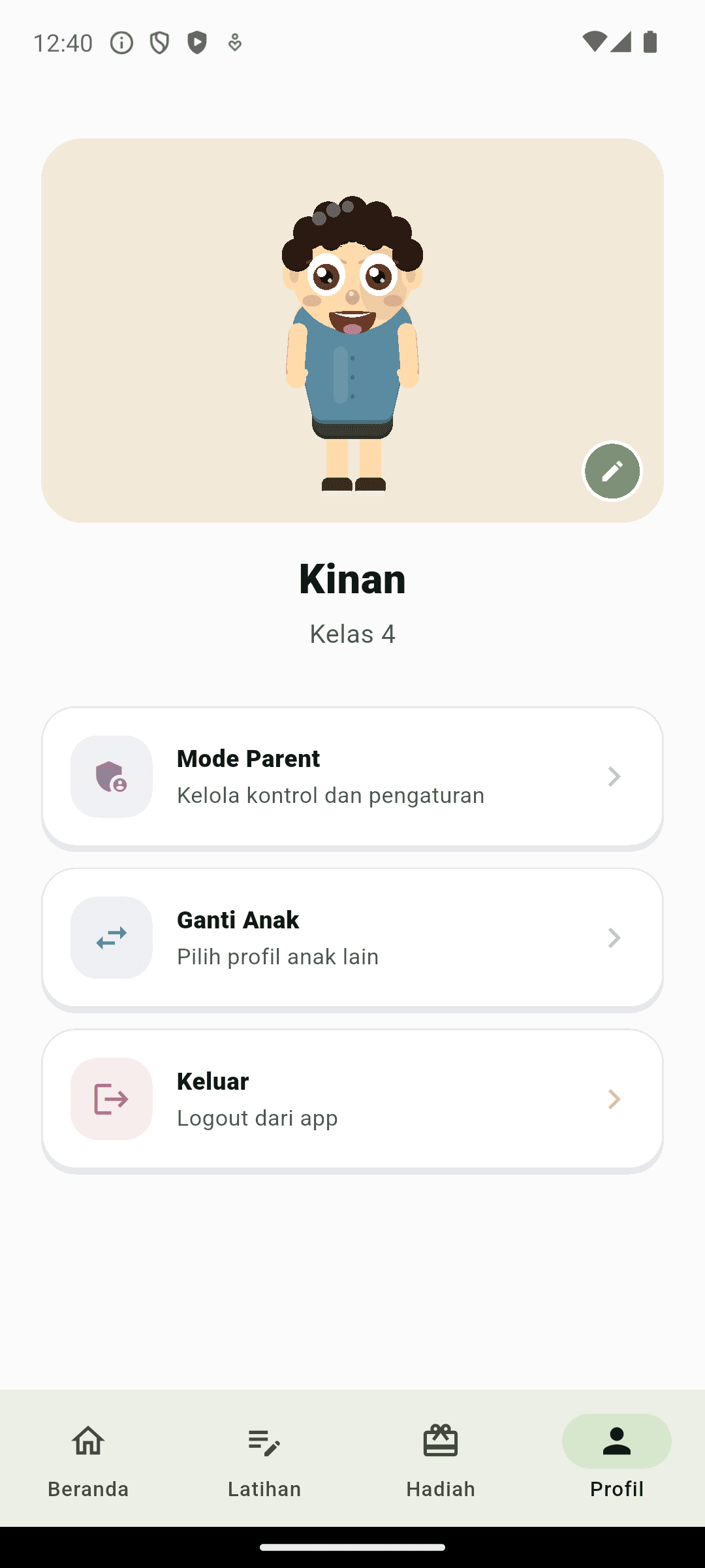 Avatar yang bisa dikustom